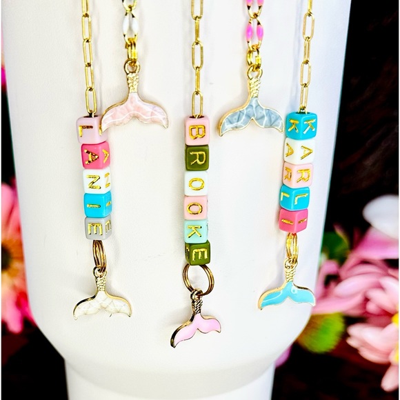 Stanley Cup Charm Stanley Cup Accessories Stanley Charm Ocean Tumbler Charm - Picture 1 of 5